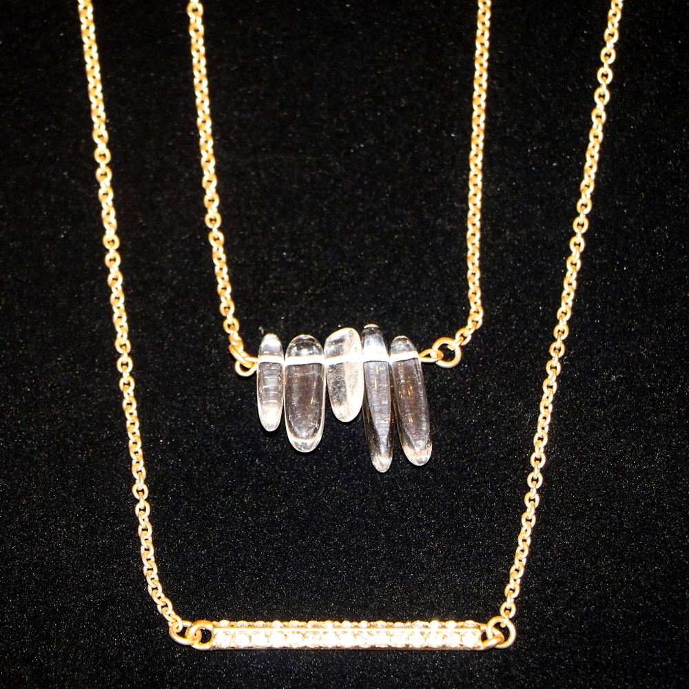 Two Layer Chain Necklaces
